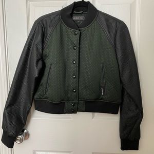 Ladies Members Only crop jacket